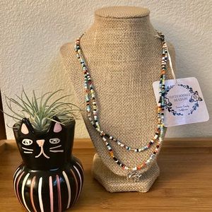 Multicolored Layering Necklace
